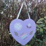 Lilac Flowers Heart