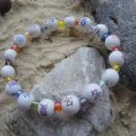 White Stretch Bracelet