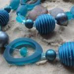 Blue Resin Neck..