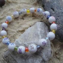 White Stretch Bracelet